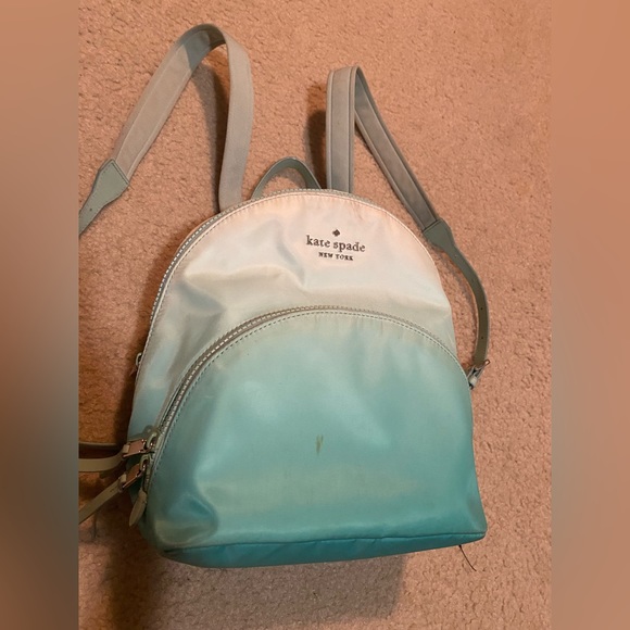 Kate Spade mini backpack. Used/ minor marks see pictures - Picture 7 of 7
